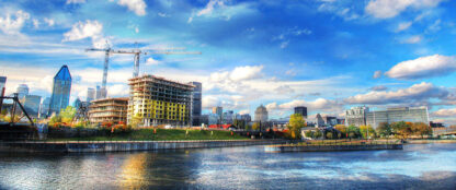 Construction in Montreal