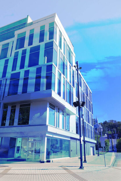 Street Corner Office Building 01
