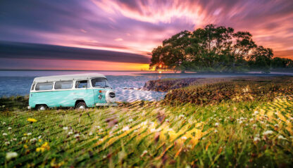 Vintage VW Camper Van Road Trip 08