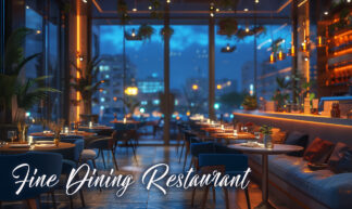Night Fine Dining Restaurant - Food Business