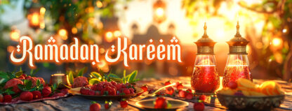 Ramadan Kareem Banner - Traditional Feast Image