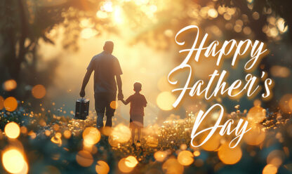 Happy Father's Day - Childhood Moment Image