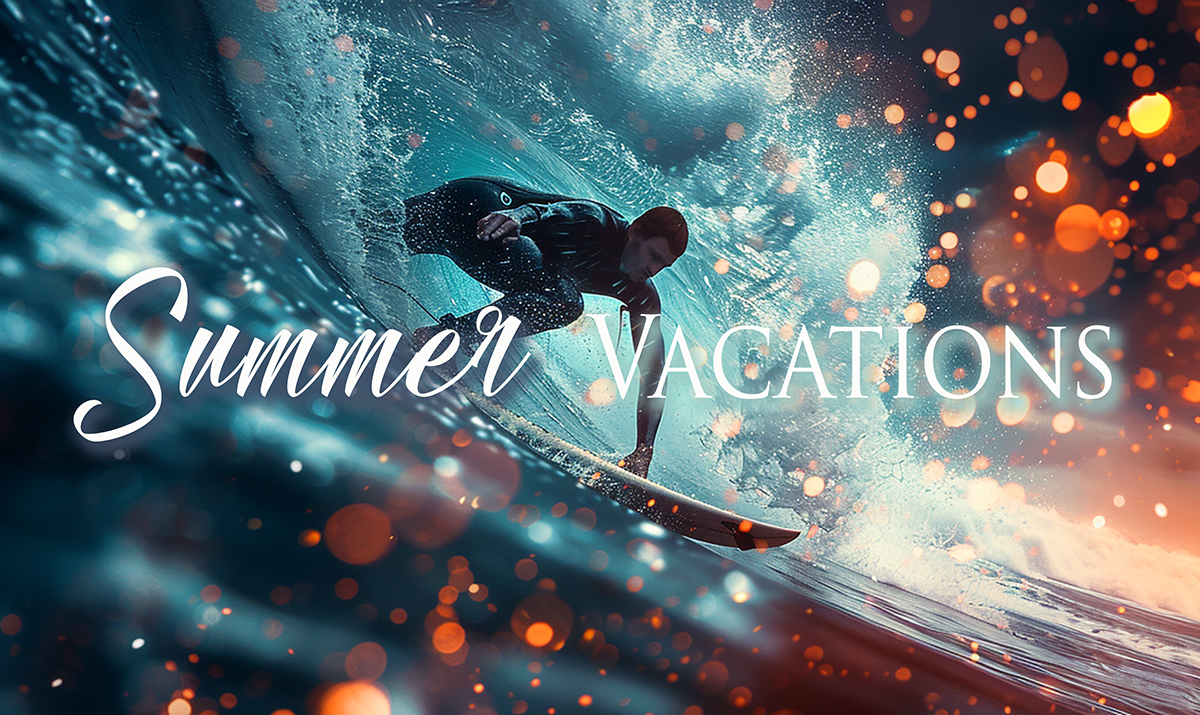 Summer Vacations - Amazing Surf Action at Night