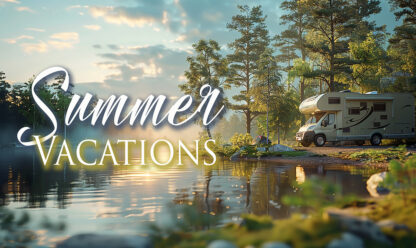 Summer Vacations - RV Camping in the Wilderness